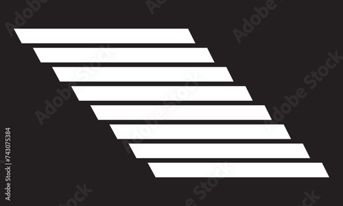 Road crossing  zebra background in perspective with light and shadow in black and white