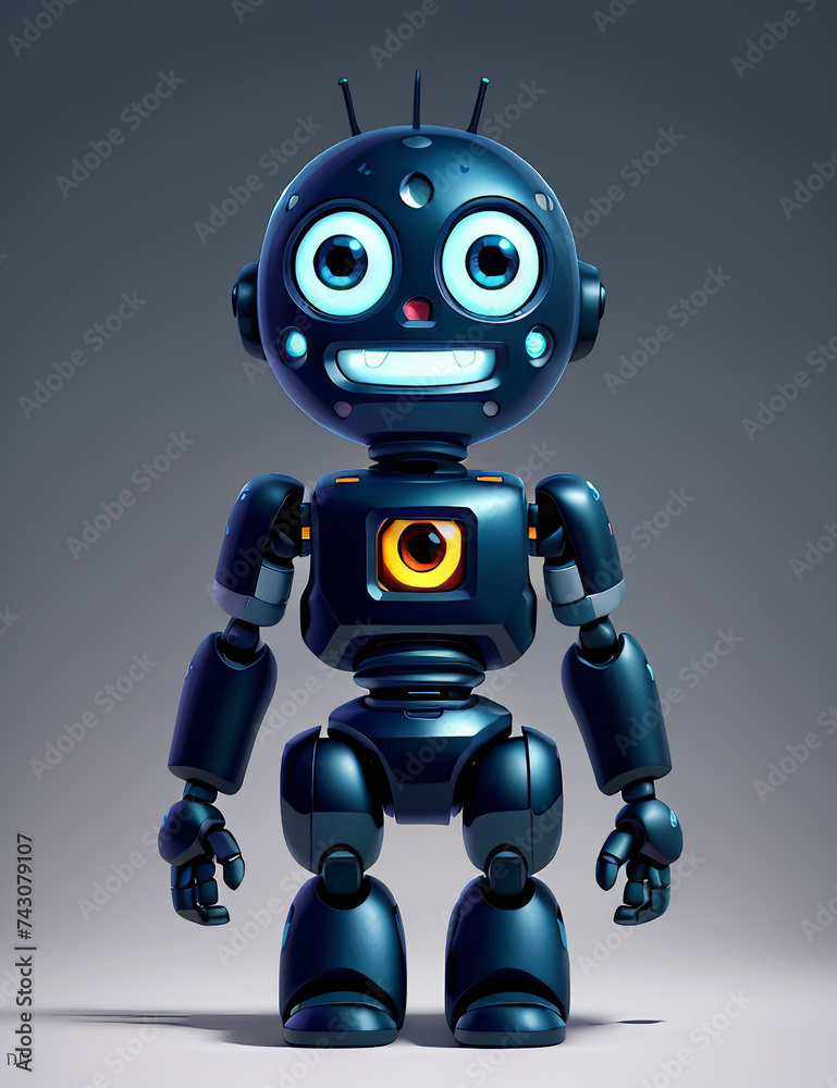 3D Robot Cartoon 3D Robot Cartoon