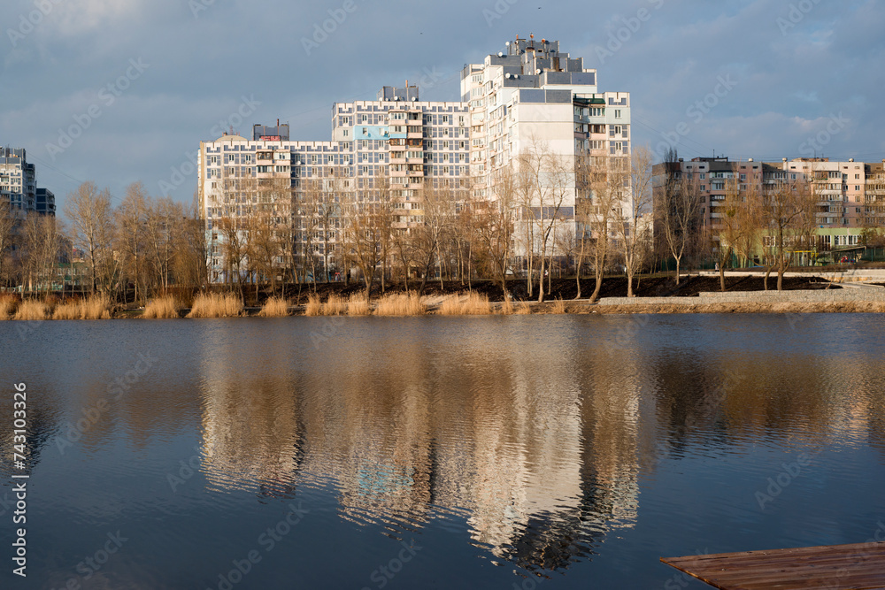 Fototapeta premium building in the city