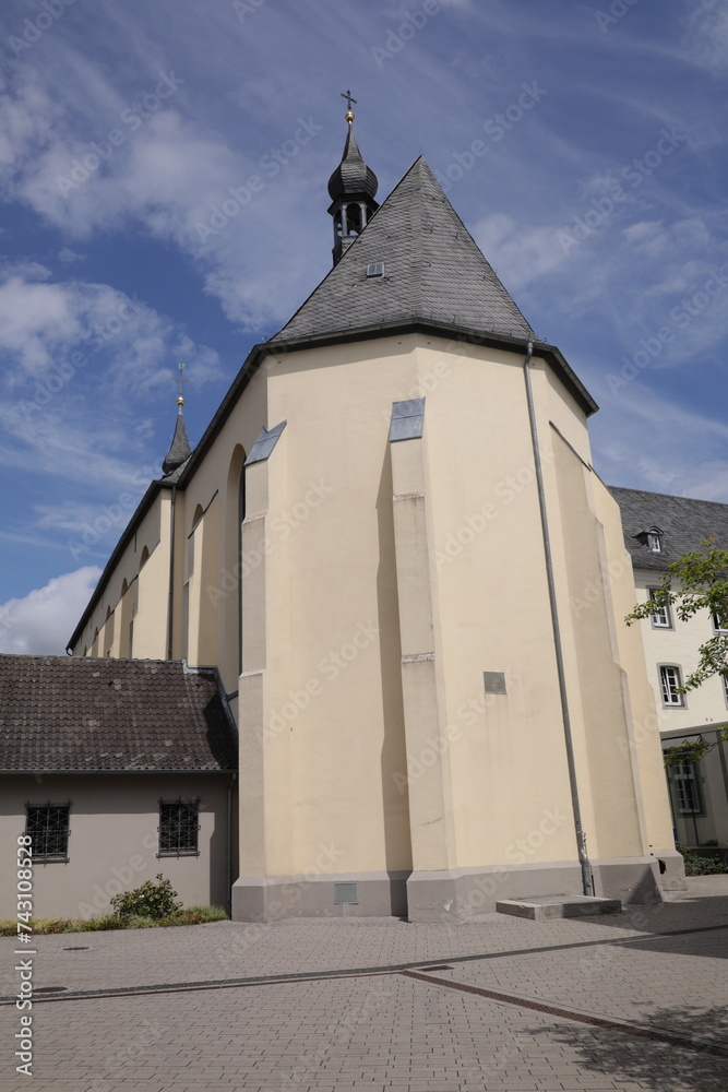 Fototapeta premium Blick in die Altstadt von Kempen am Niederrhein