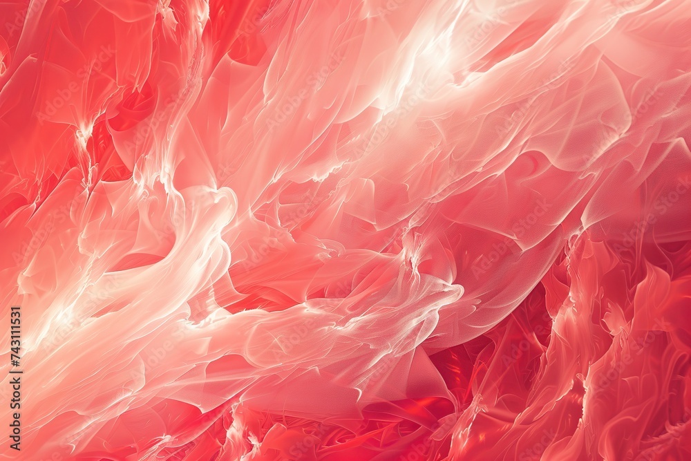 Design of red fractal background Design of red fractal background
