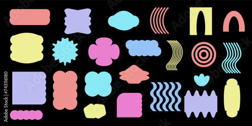 Set of colored free forms isolated.
