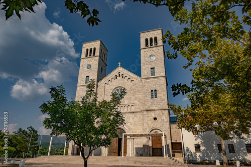 Siroki Brijeg, Bosnia Herzegovina. The Franciscan Convent of the Assumption photo