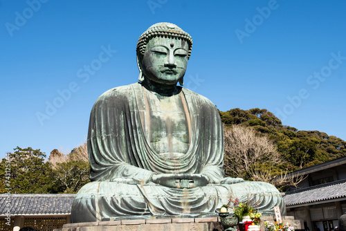 Buddha statue from Japan. Kamakura.