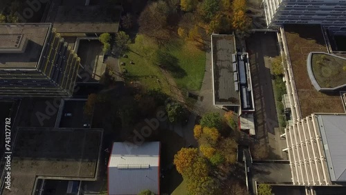 Aerial shot of Ruhr Universität Bochum, Bochum, Germany.
 photo