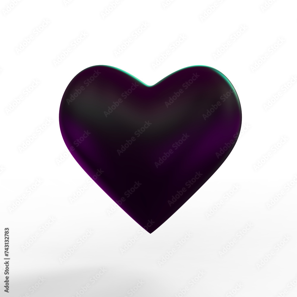 3d render hearts love shape valentine day concept isolated illustration 3d render hearts love shape valentine day concept isolated illustration