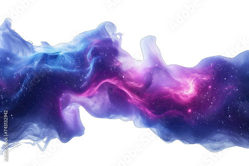 Sky nebula isolated on transparent background generative   © GHart