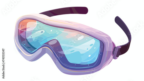 Laboratory goggles isolated icon design cartoon 