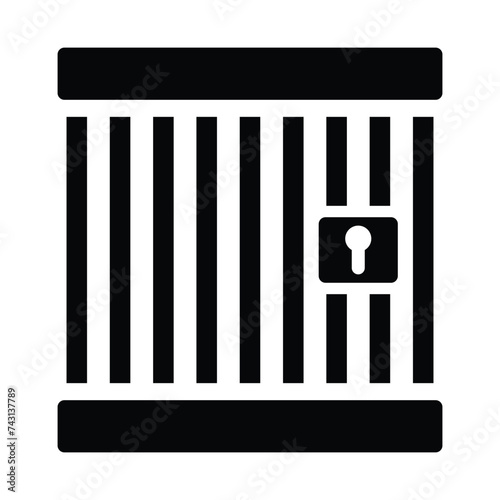 Jail, Lockup Icon