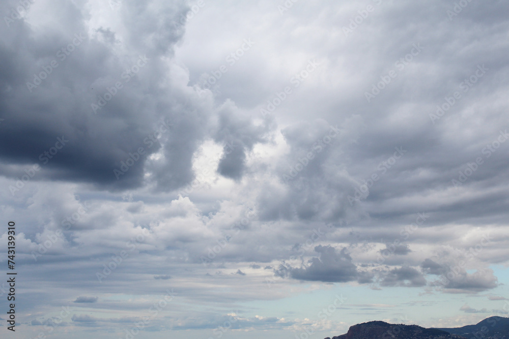 natural blue background beautiful cloudy sky natural blue background beautiful cloudy sky