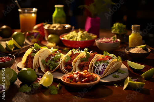 table with typical mexican foods © Natalia Aguiar