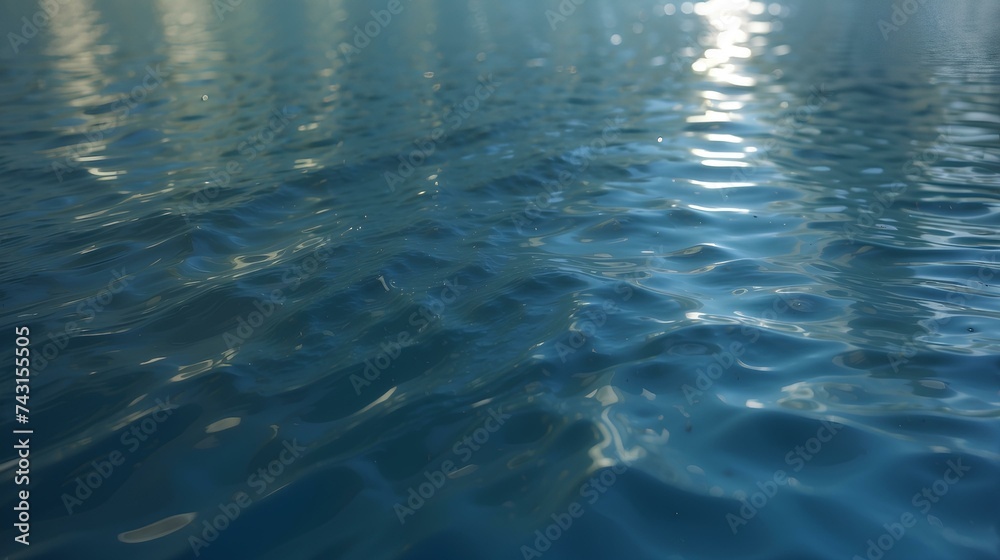 Obraz premium 水面テクスチャー generative ai