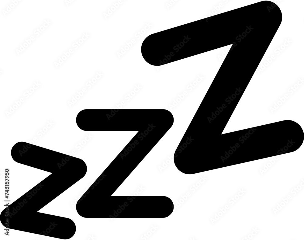 modern sleep vector icon, simple sleep vector icon, sleep vector icon, sleep icon, minimalist sleep vector icon