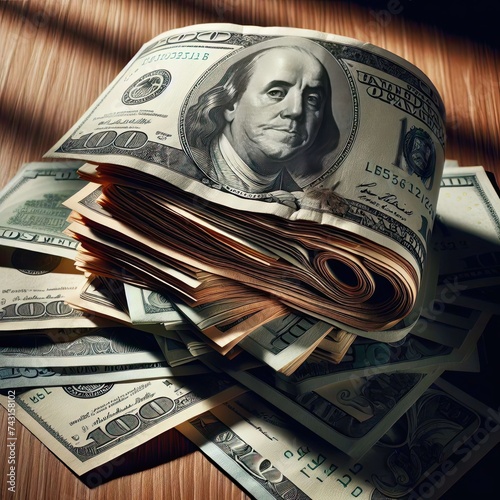 one hundred dollar bills