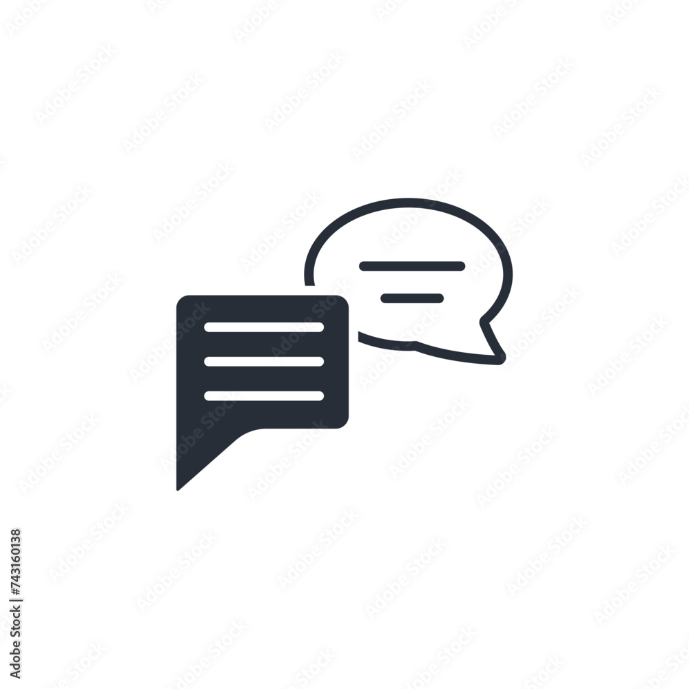 comment icon. vector.Editable stroke.linear style sign for use web design,logo.Symbol illustration. comment icon. vector.Editable stroke.linear style sign for use web design,logo.Symbol illustration.