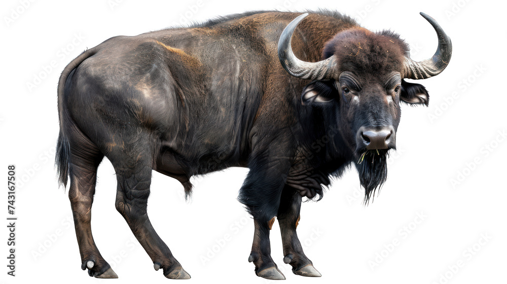Buffalo isolated on transparent background Buffalo isolated on transparent background