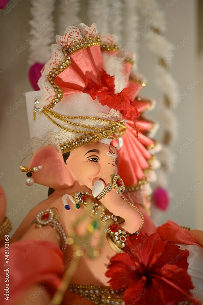 Lord Ganesha Idol for Ganesh Chaturthi