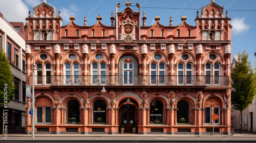 19th Century Urban German Architecture - Majesty and Detail in Historic Buildings