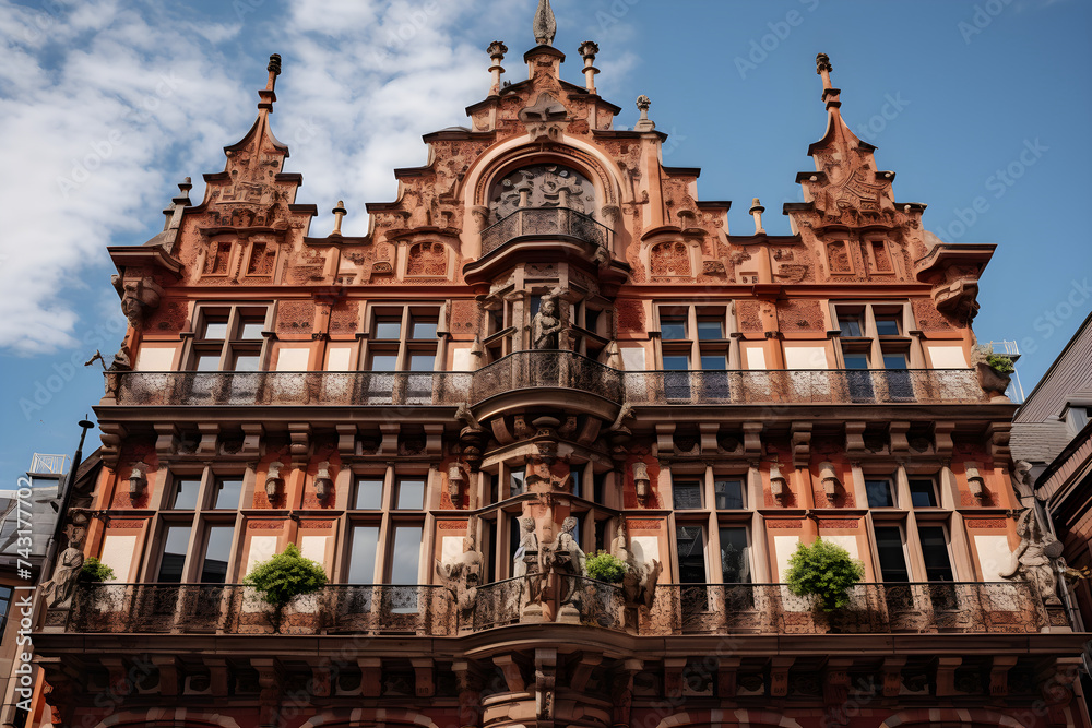 19th Century Urban German Architecture - Majesty and Detail in Historic Buildings