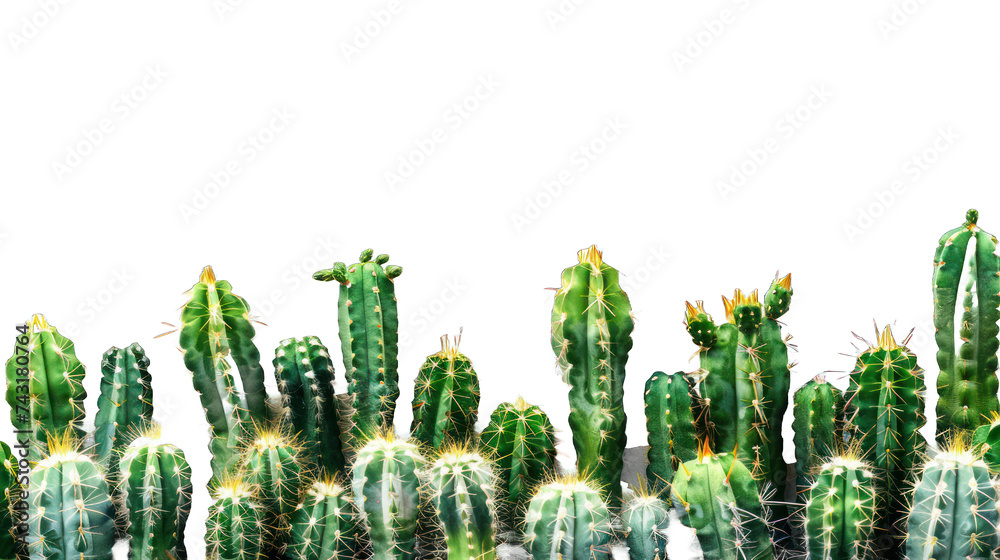 Cactus isolated on transparent background Cactus isolated on transparent background