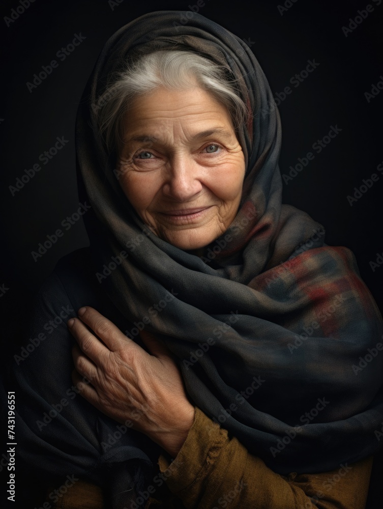 Caucasian old, adult women smiling. International Women's Day, March 8. retirement age Caucasian old, adult women smiling. International Women's Day, March 8. retirement age