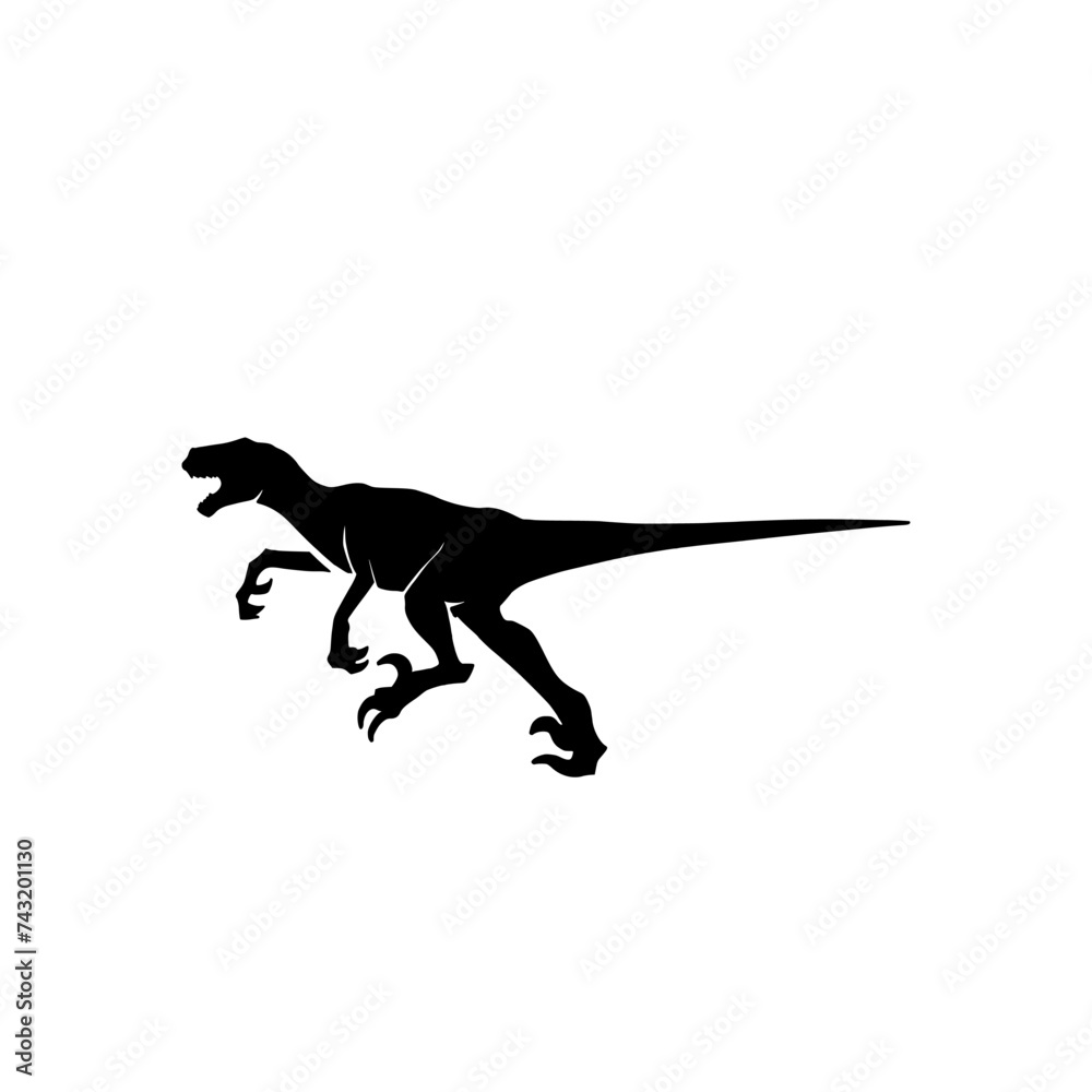 Fototapeta premium Dinosaur logo vector for your logo