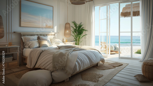 Seaside Serenity: Coastal Bedroom Bliss
