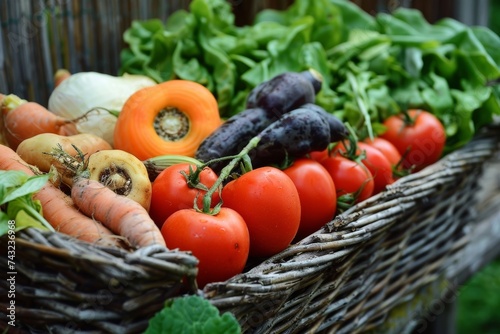 Fresh Harvest Vegetable Basket