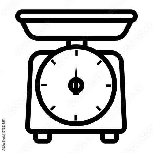 weighing machine icon