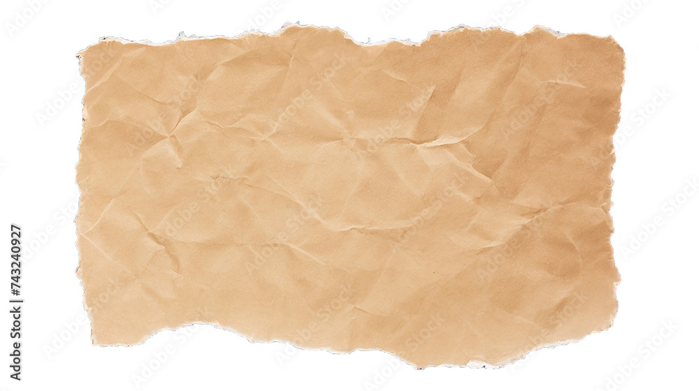 Realistic paper tear design transparent background - generative ai Realistic paper tear design transparent background - generative ai