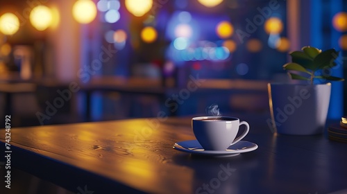 coffee and night time : Generative AI