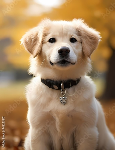 golden retriever portrait