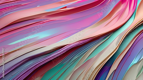 Rainbow spectrum texture. Colorful fluid background, dynamic textured geometric element. Modern gradient light vector illustration.