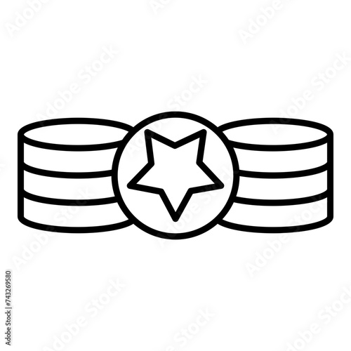 3d render of a symbol made of many spheres