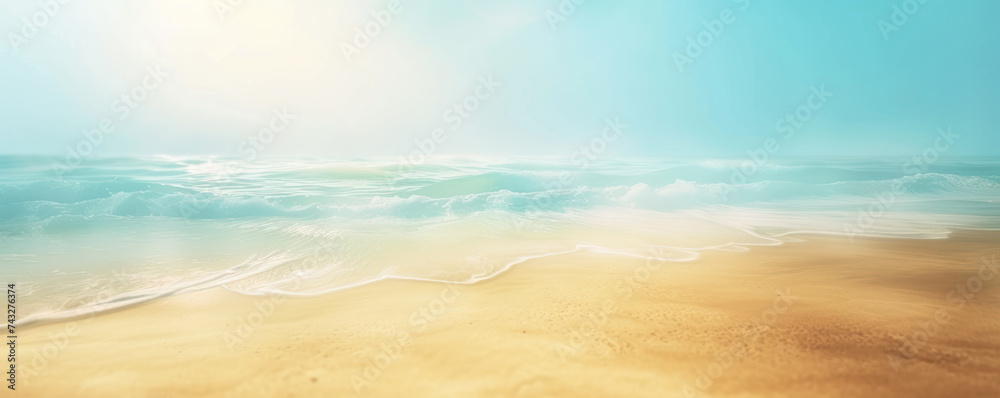 Sand beach and sky background