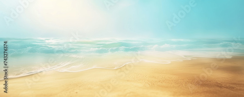 Sand beach and sky background