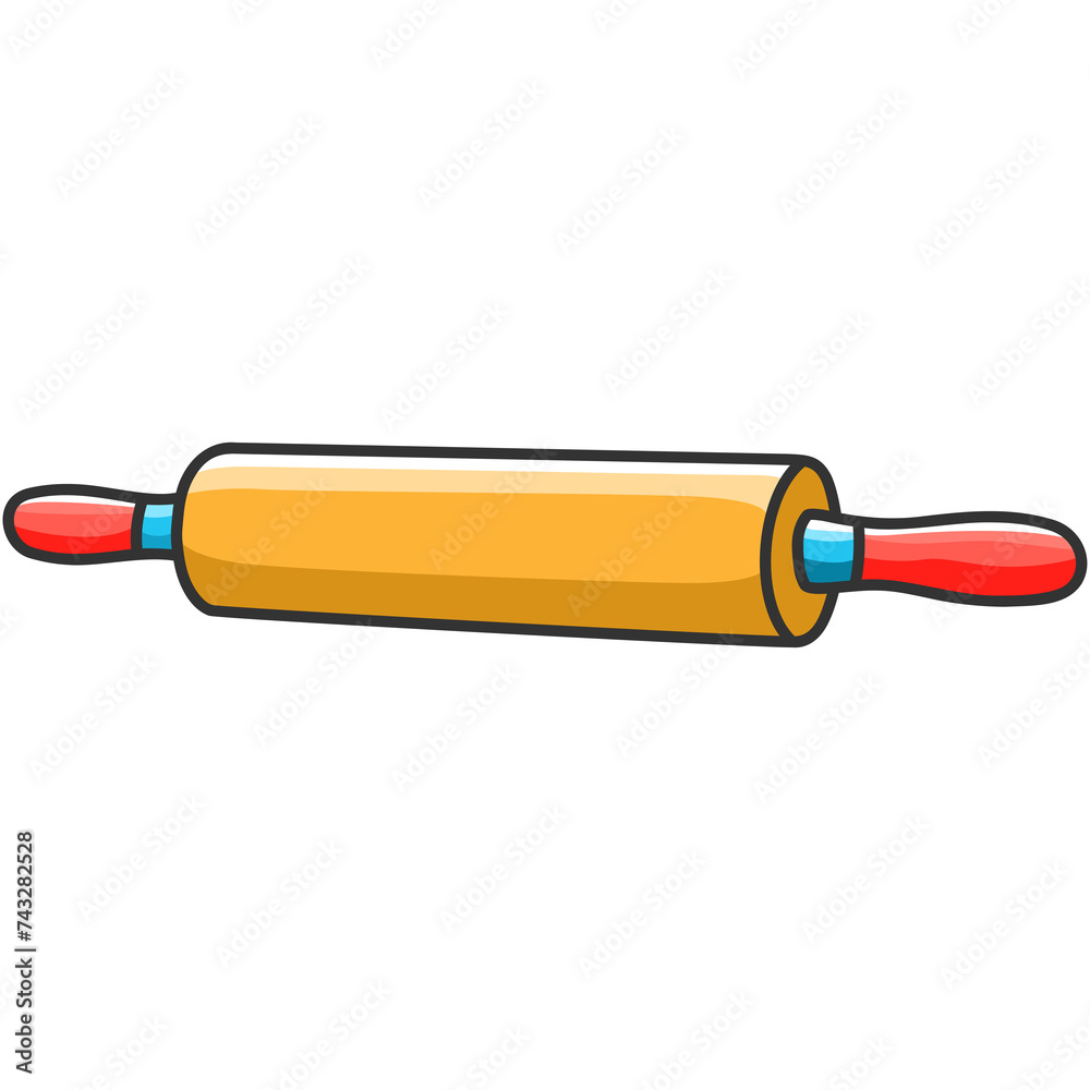 Rolling Pin Sticker Rolling Pin Sticker
