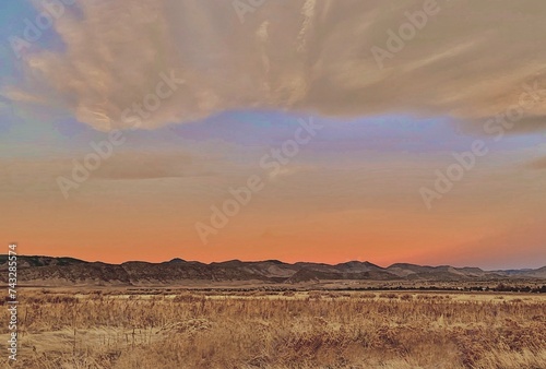 Desert Mountain Background