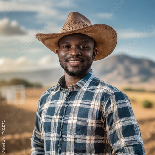 hat, cowboy, woman, boy, people, smiling, person, smile, child, face, western, shirt, country, kid, senior, model, jeans,