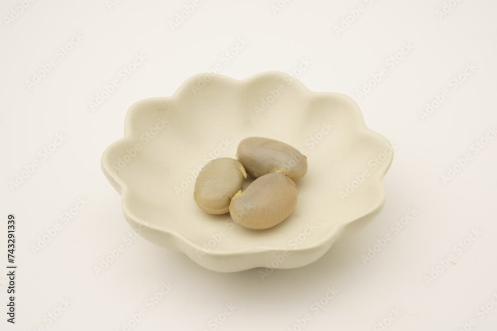 茹でたムクナ豆 茹でたムクナ豆