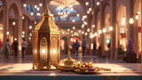 Ramadan Social Media Banner Background