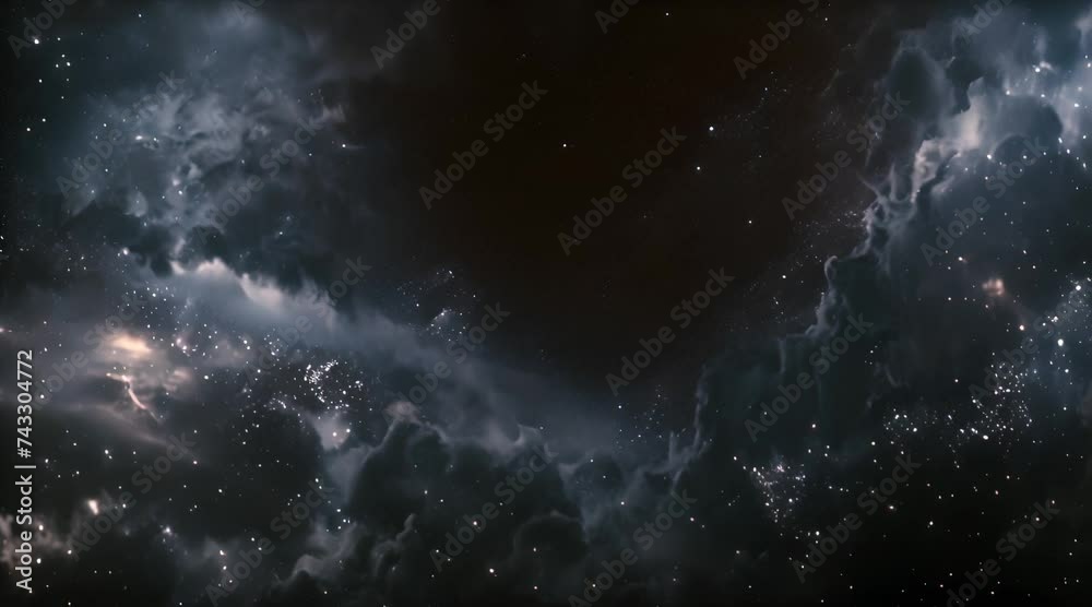 Cosmic Dust Clouds in Starry Deep Space with AI generated.
Cosmic Dust Clouds in Starry Deep Space with AI generated.
