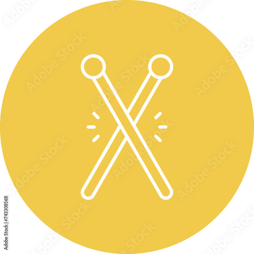 Drumsticks Icon