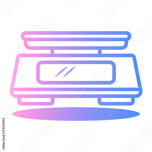 weighing machine icon