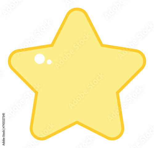 Kids Summer Star Illustration Cute