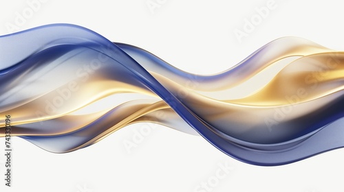 Abstract waves background in purple and gold colors