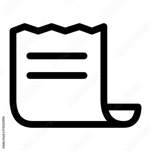 Receipt icon