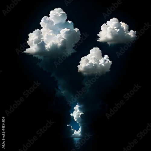 clouds in the sky