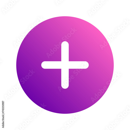 add gradient icon