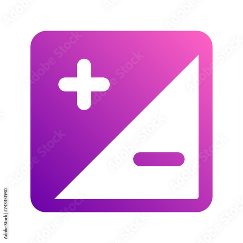 exposure gradient icon